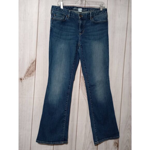 Eddie Bauer Jeans Ladies 10 Slim Bootcut‎ - Picture 1 of 7